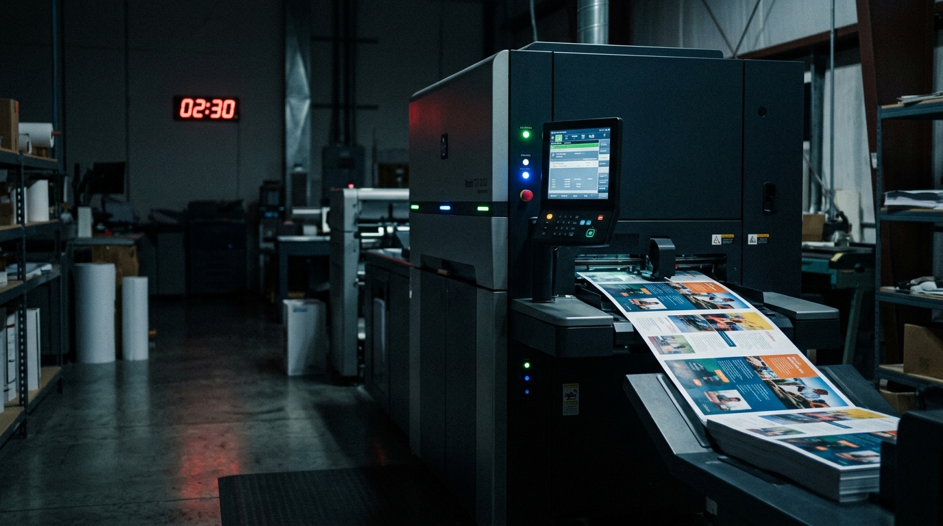 Як працює цілодобовий друк: залаштунки сучасного поліграфічного виробництва